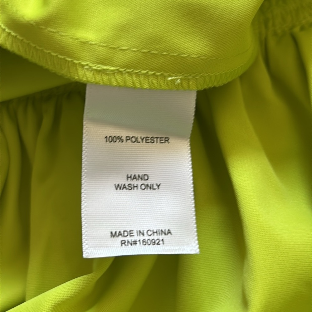 Alden Adair Hallie Ruffle Dress in Citrus Size Small NWT - Picture 12 of 12